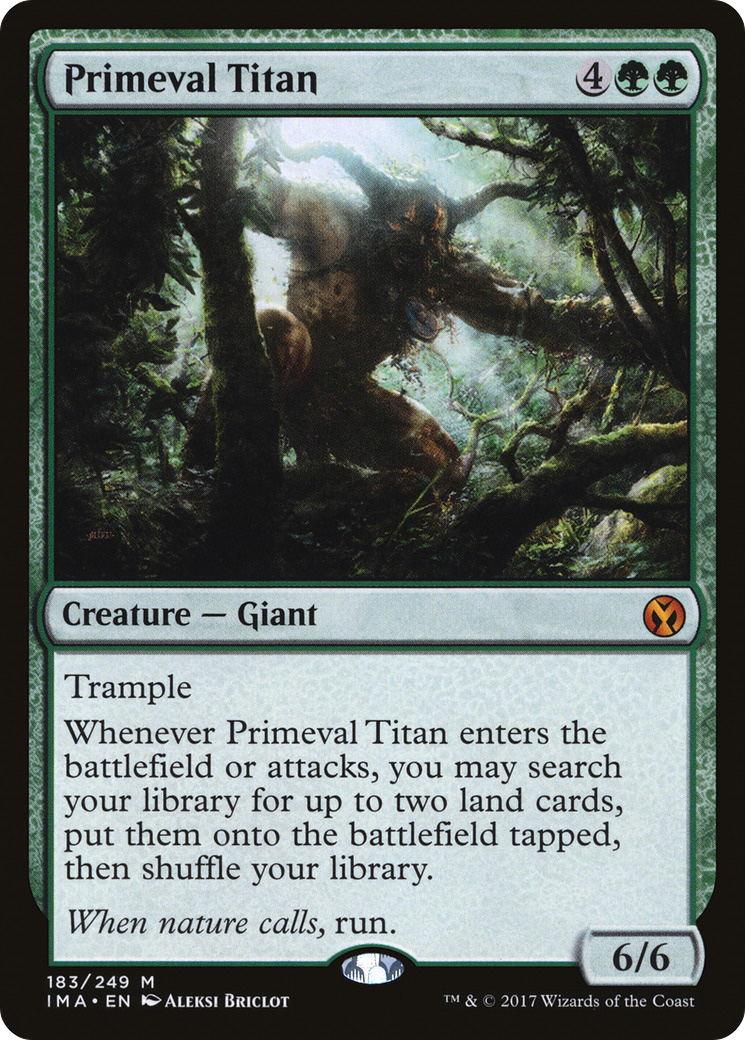 Primeval Titan (IMA-183)  - Iconic Masters