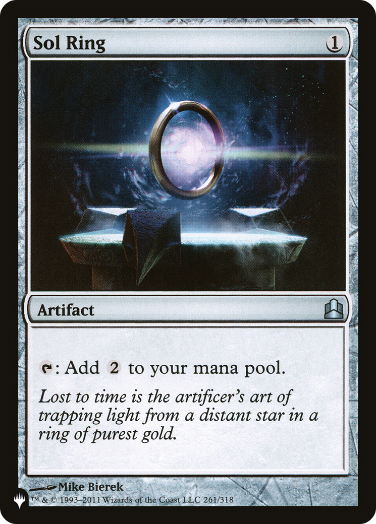 Sol Ring (CMD) (LIST-261)  - The List