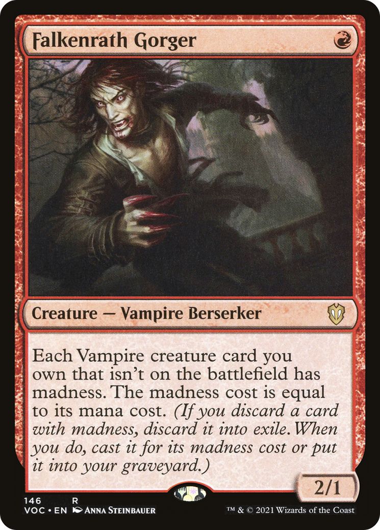 Falkenrath Gorger (VOC-146)  - Crimson Vow Commander