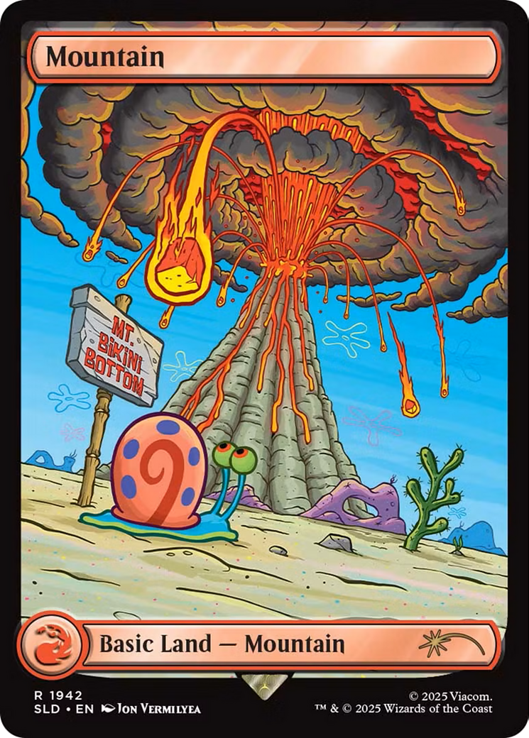 Mountain (SLD-1942) - Secret Lair Drop Foil