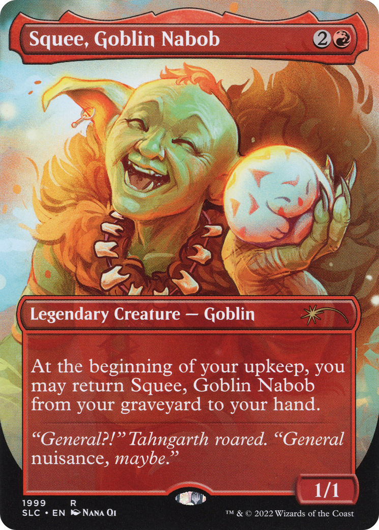 Squee, Goblin Nabob (SLC-1999)  - Secret Lair Countdown Kit (Borderless)