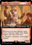 Gloin, Dwarf Emissary (Extended Art) (LTR-360)  - The Lord of the Rings: Tales of Middle-earth: (Extended Art)