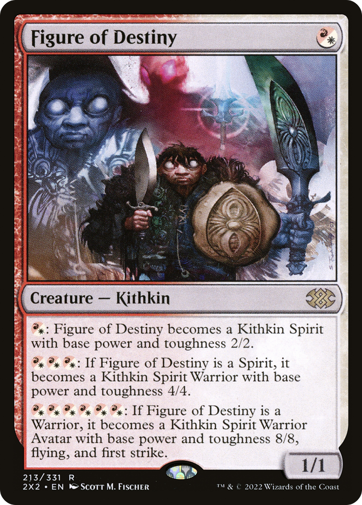 Figure of Destiny (2X2-213)  Foil - Double Masters 2022