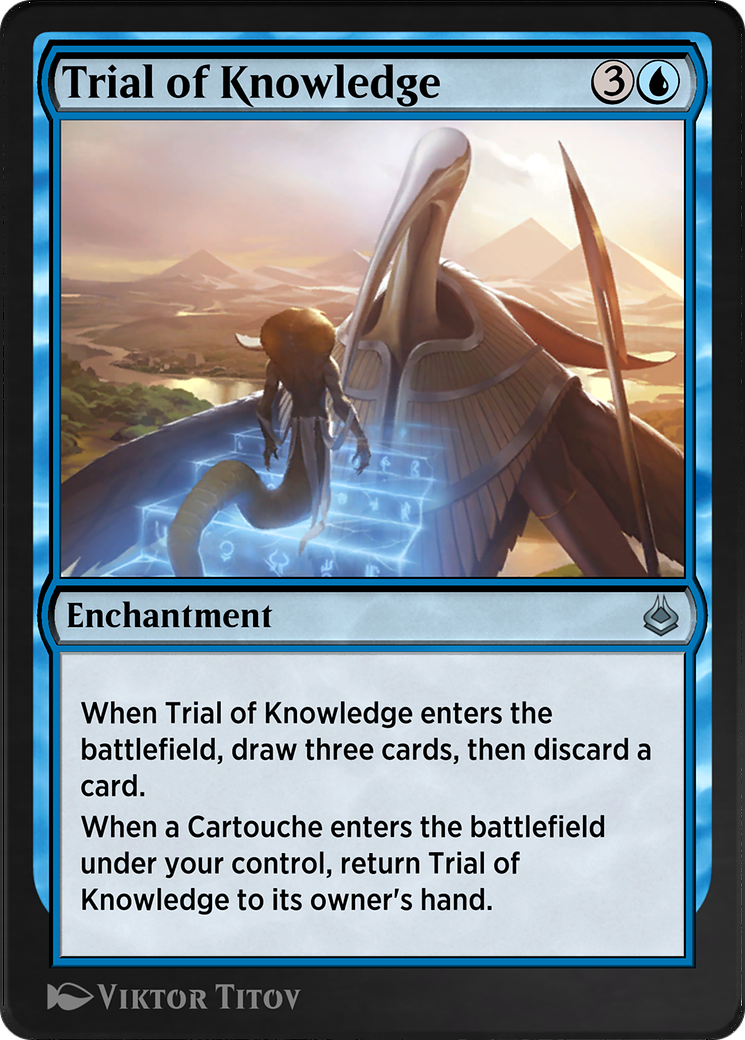 Trial of Knowledge (AKR-084)  - Amonkhet Remastered
