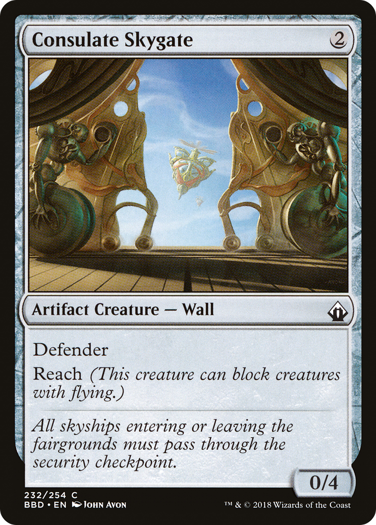 Consulate Skygate (BBD-232)  Foil - Battlebond