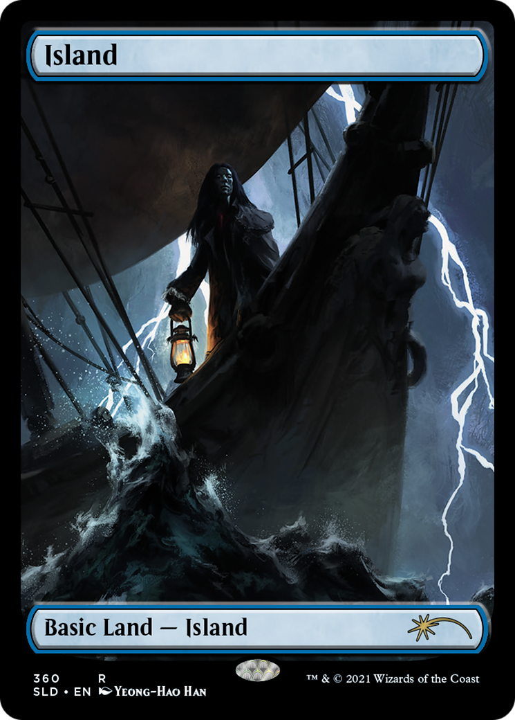 Island (The Dracula Lands) (SLD-360)  - Secret Lair Drop