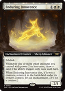 Enduring Innocence (Extended Art) (DSK-368)  Foil - Duskmourn: House of Horror: (Extended Art, enchantment)