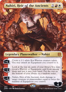 Nahiri, Heir of the Ancients (Borderless) (ZNR-282)  - Zendikar Rising (Borderless)