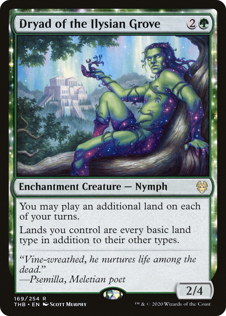 Dryad of the Ilysian Grove (THB-169)  Foil - Theros Beyond Death