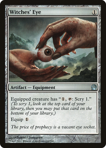 Witches' Eye (THS-222) - Theros Foil