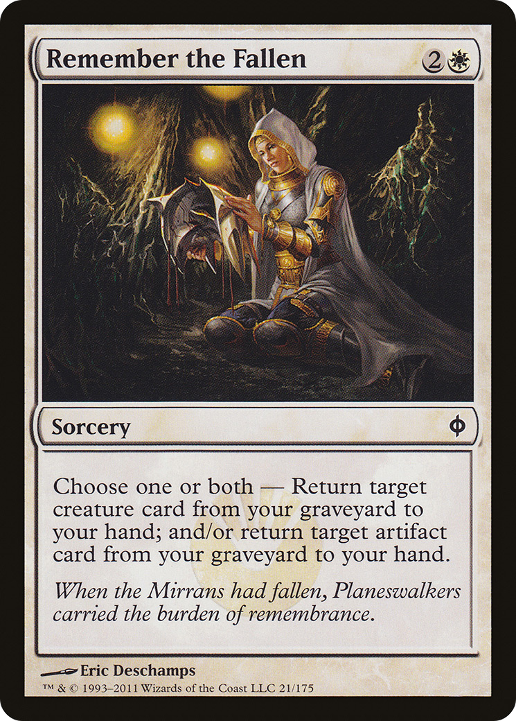 Remember the Fallen (NPH-021)  - New Phyrexia