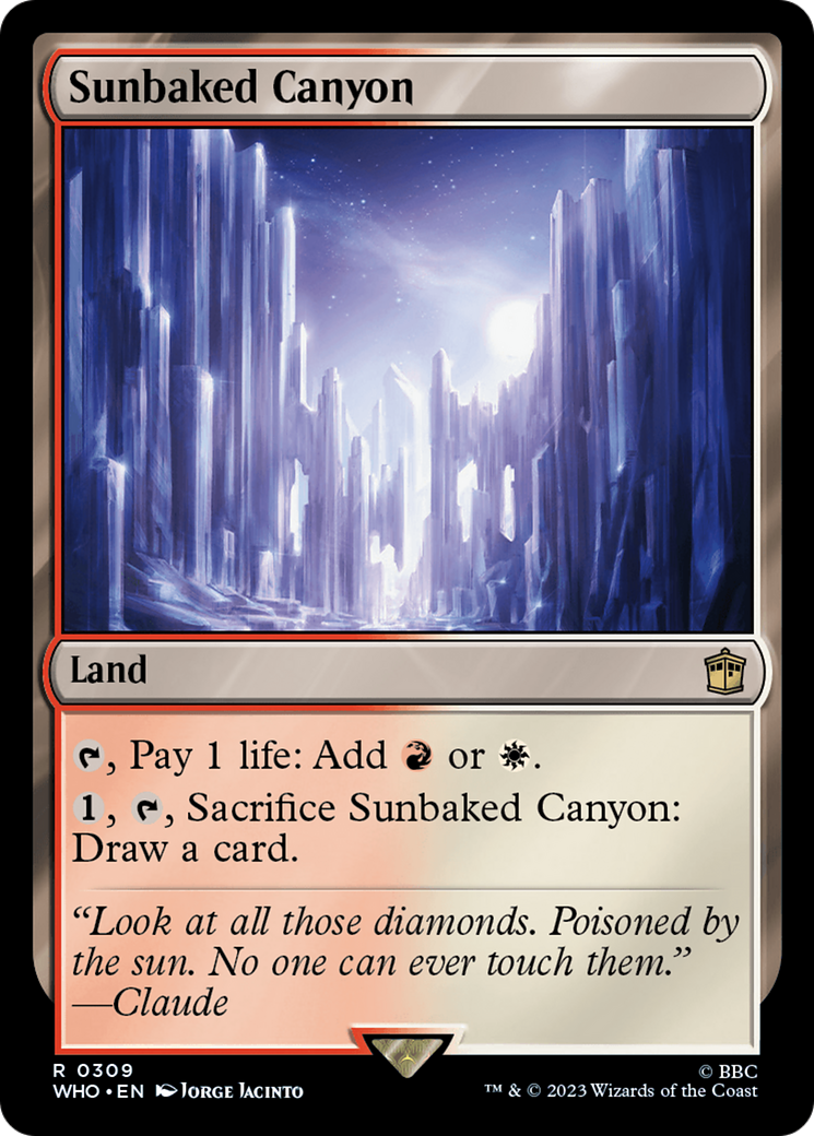 Sunbaked Canyon (WHO-309)  - Doctor Who
