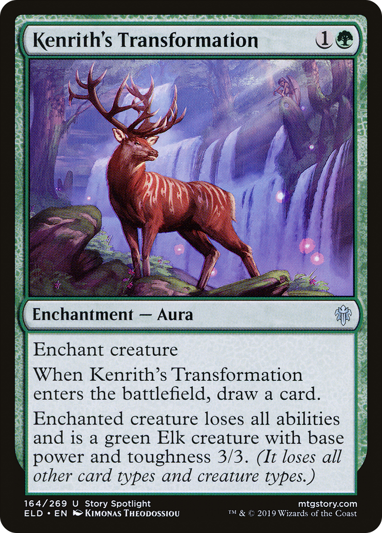 Kenrith's Transformation (ELD-164) - Throne of Eldraine Foil