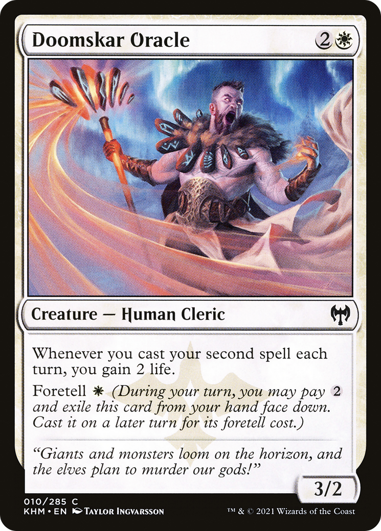 Doomskar Oracle (KHM-010)  - Kaldheim