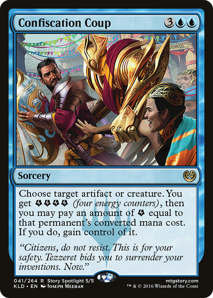 Confiscation Coup (KLD-041)  - Kaladesh