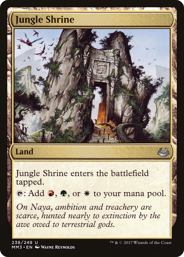 Jungle Shrine (MM3-238) - Modern Masters 2017