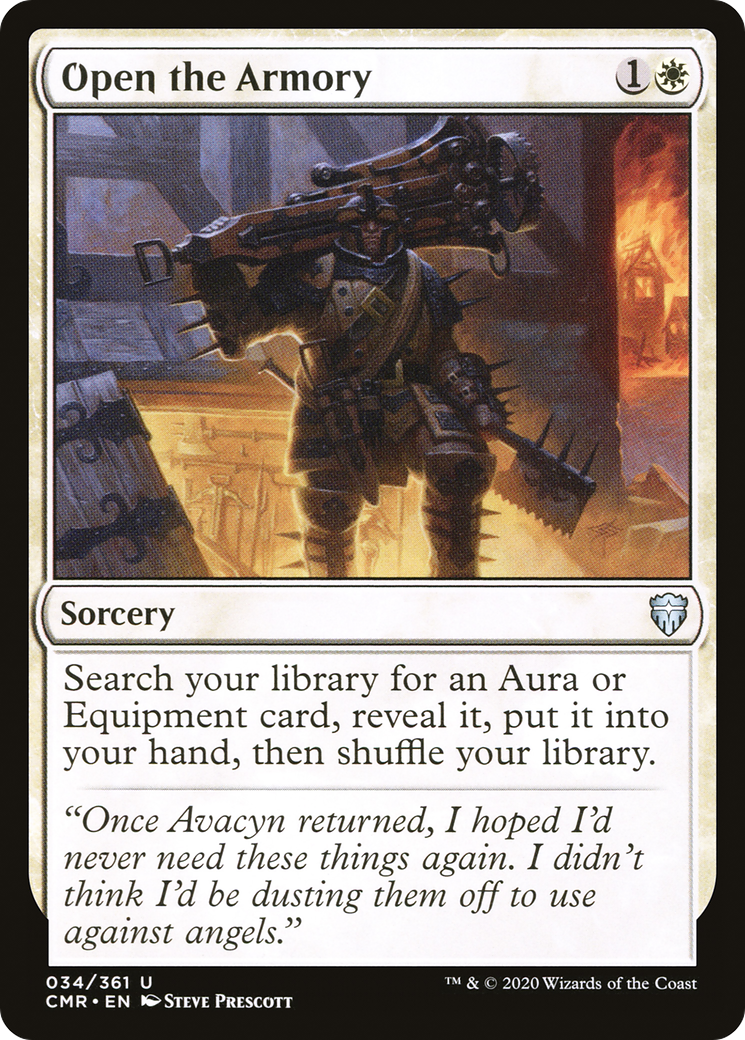 Open the Armory (CMR-034)  - Commander Legends