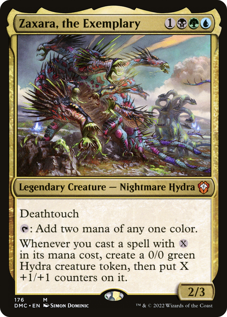Zaxara, the Exemplary (DMC-176)  - Dominaria United Commander