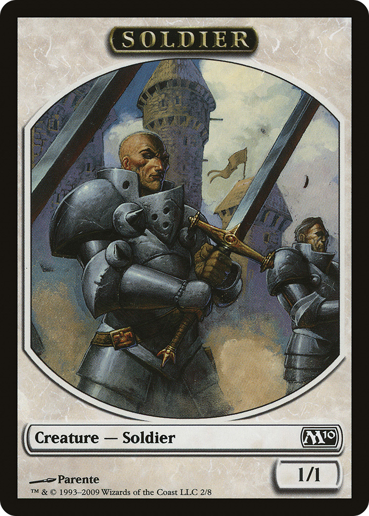 Soldier (M10-002) - Magic 2010 Tokens