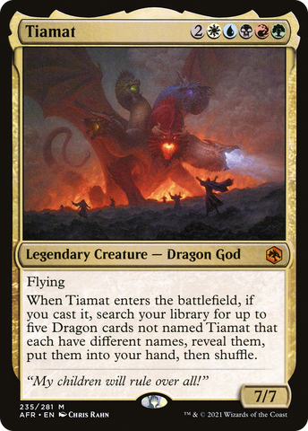 Tiamat (AFR-235)  - Adventures in the Forgotten Realms