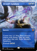 Alrund's Epiphany (Borderless) (KHM-295)  - Kaldheim