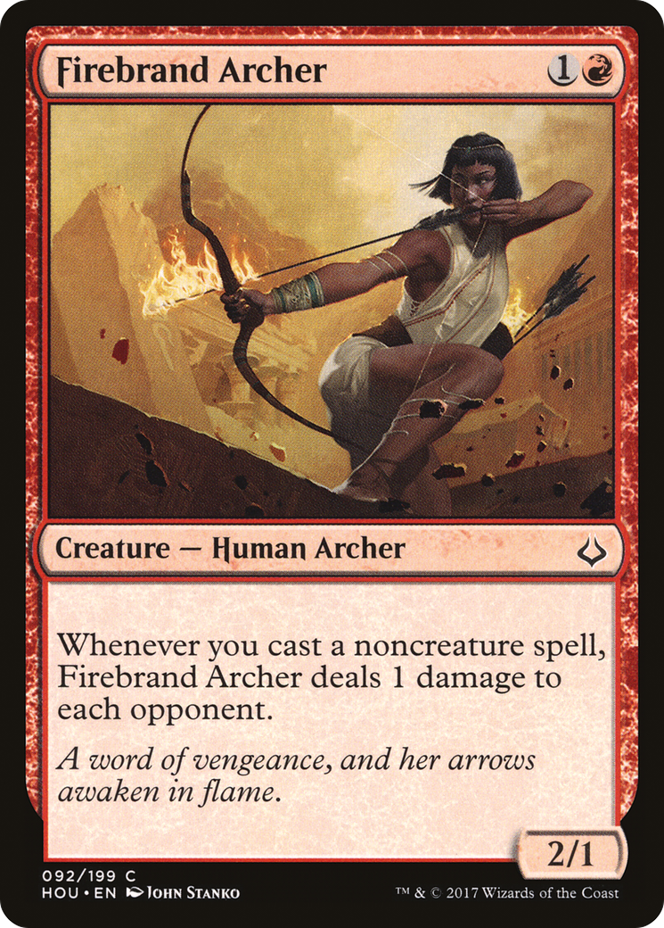 Firebrand Archer (HOU-092)  - Hour of Devastation