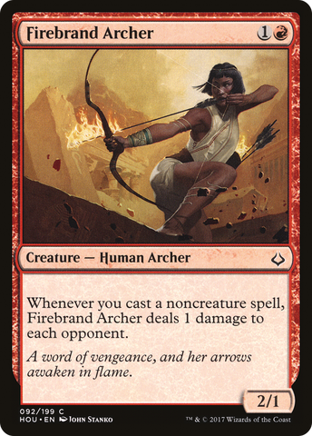 Firebrand Archer (HOU-092)  Foil - Hour of Devastation