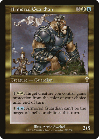 Armored Guardian (INV-230) - Invasion Foil
