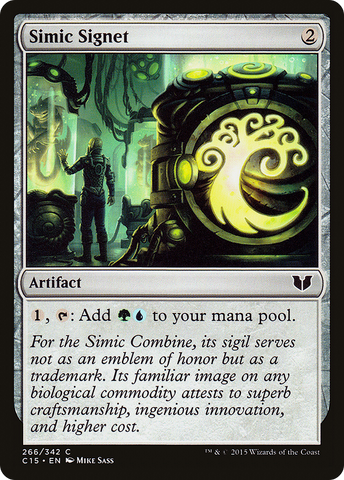 Simic Signet (C15-266)  - Commander 2015