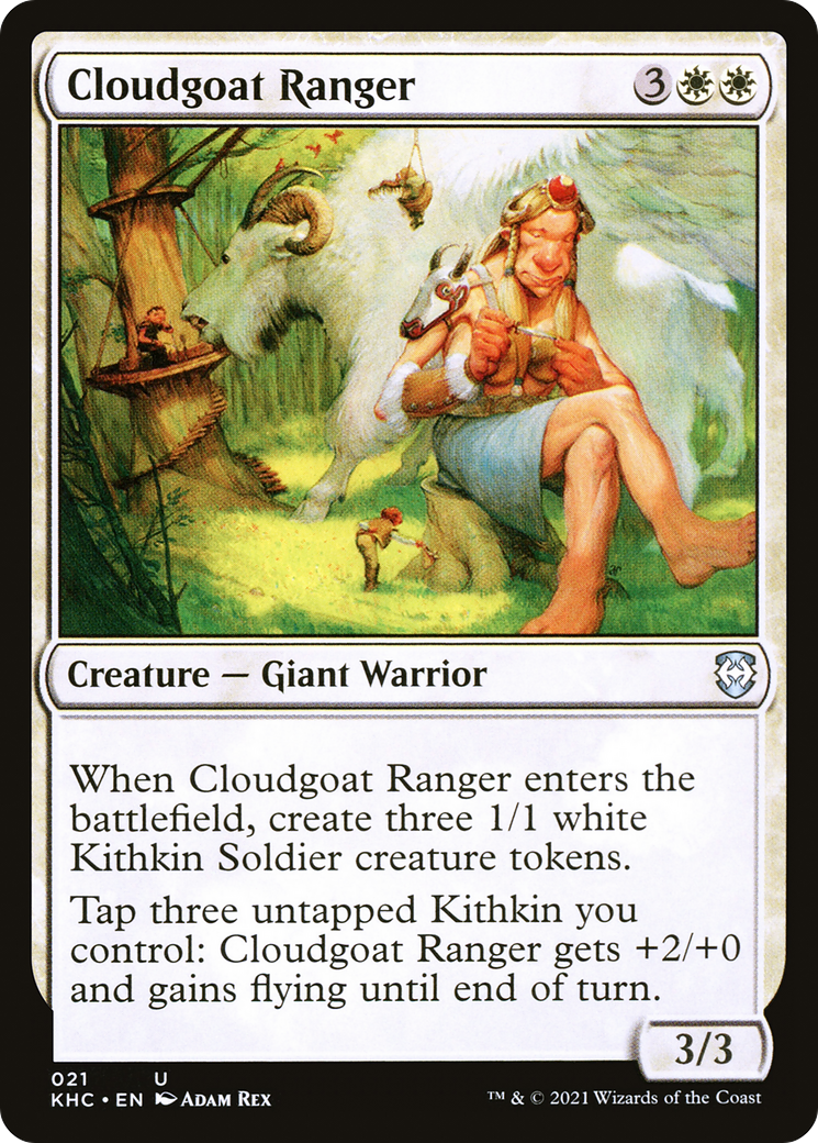Cloudgoat Ranger (KHC-021)  - Kaldheim Commander