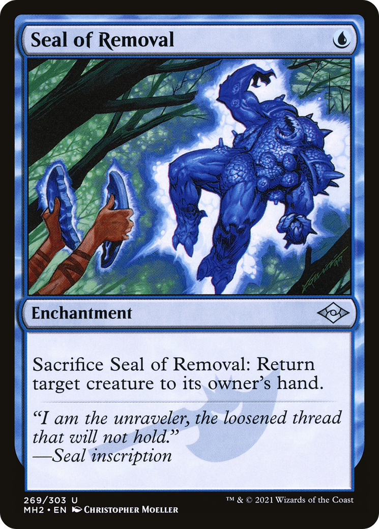 Seal of Removal (MH2-269)  Foil - Modern Horizons 2