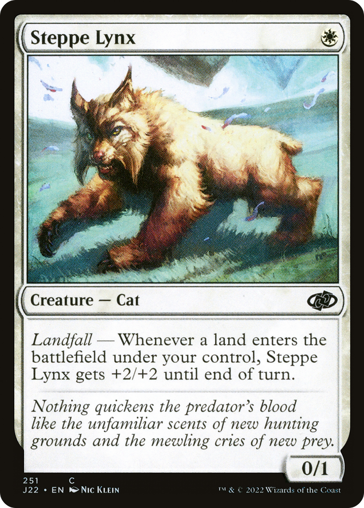Steppe Lynx (J22-251)  - Jumpstart 2022