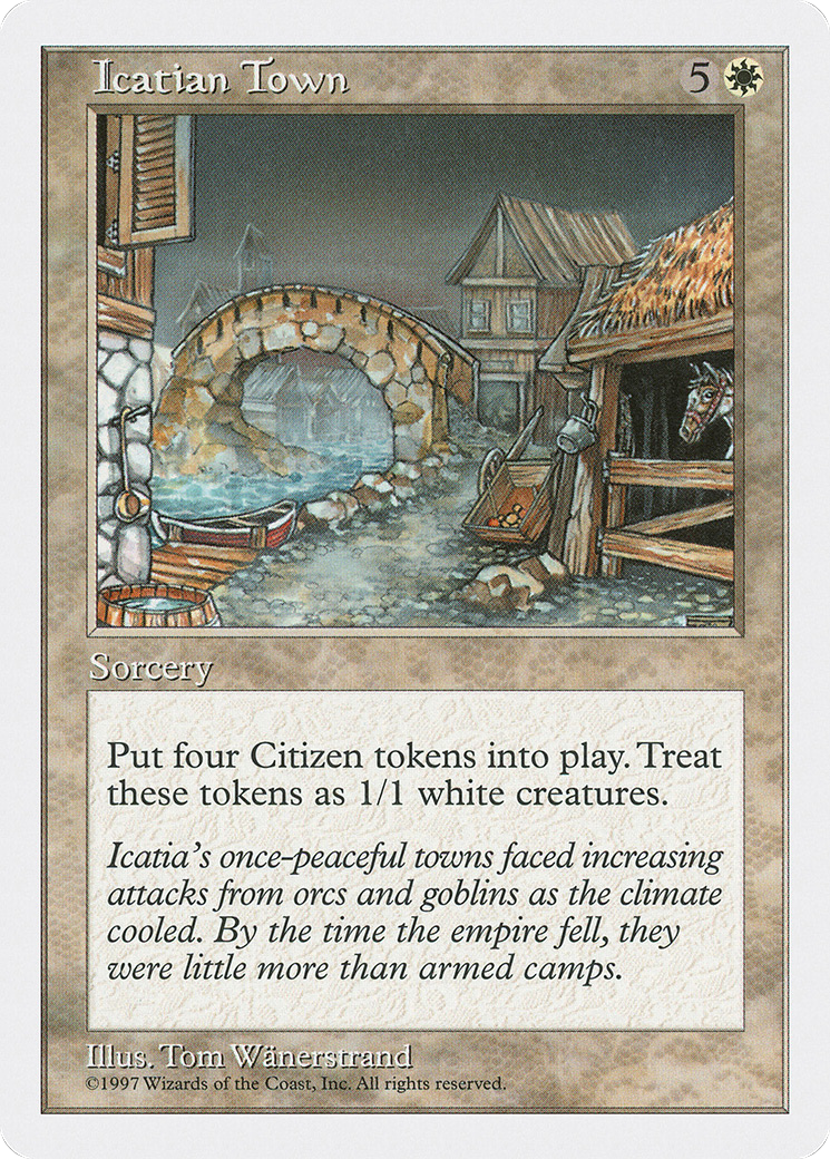 Icatian Town (5ED-)  - Fifth Edition