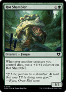 Rot Shambler (CMM-318)  Foil - Commander Masters