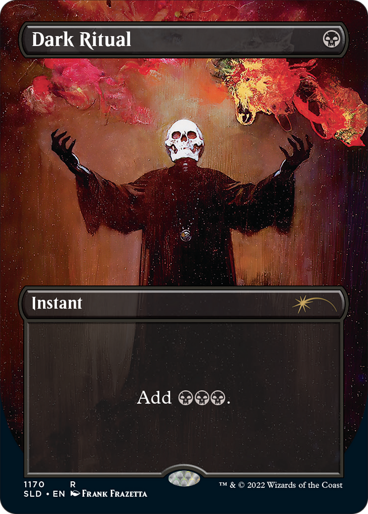 Dark Ritual (SLD-1170)  Foil - Secret Lair Drop (Borderless)