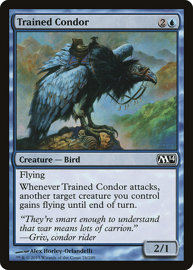 Trained Condor (M14-076)  Foil - Magic 2014