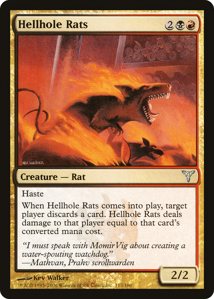 Hellhole Rats (DIS-113)  - Dissension