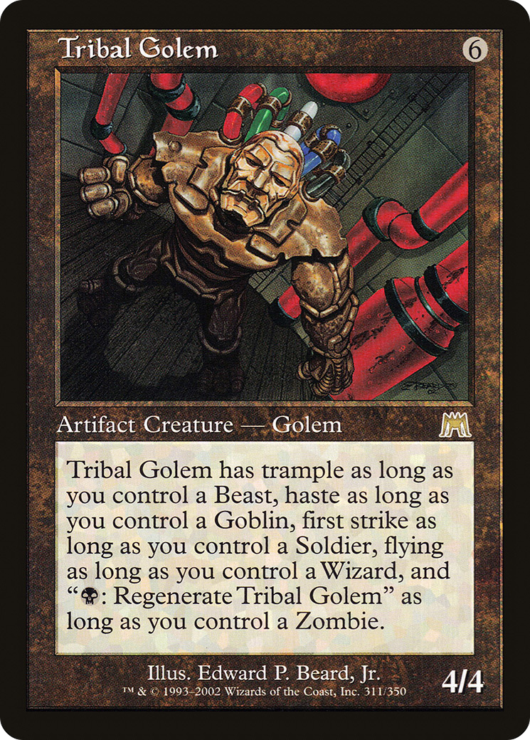 Tribal Golem (ONS-311)  - Onslaught