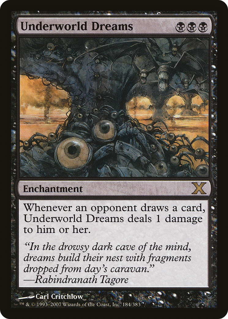 Underworld Dreams (10E-184)  Foil - Tenth Edition