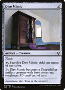 Dire Mimic (CLB-310)  Foil - Commander Legends: Battle for Baldur's Gate