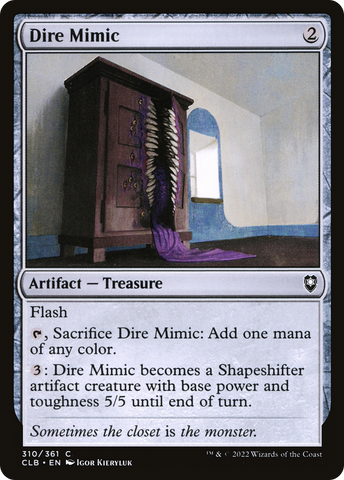 Dire Mimic [Commander Legends: Battle for Baldur's Gate]