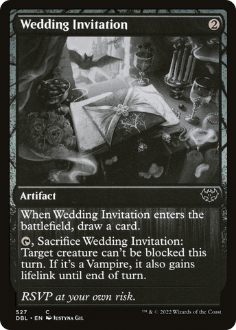 Wedding Invitation (DBL-527)  Foil - Innistrad: Double Feature