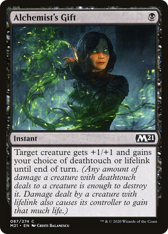 Alchemist's Gift (M21-087)  Foil - Core Set 2021