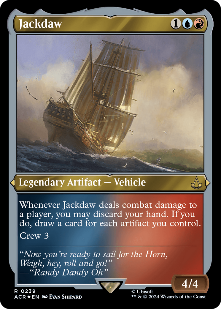 Jackdaw (ACR-239)  Etched Foil - Assassin's Creed