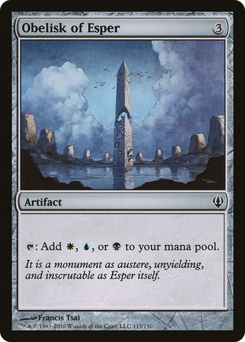 Obelisk of Esper (ARC-113)  - Archenemy