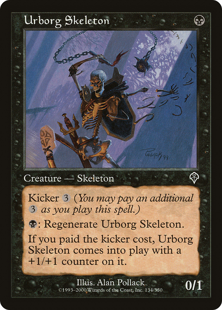 Urborg Skeleton (INV-134)  Foil - Invasion
