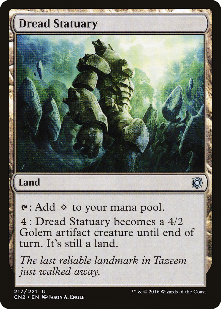 Dread Statuary (CN2-217)  Foil - Conspiracy: Take the Crown