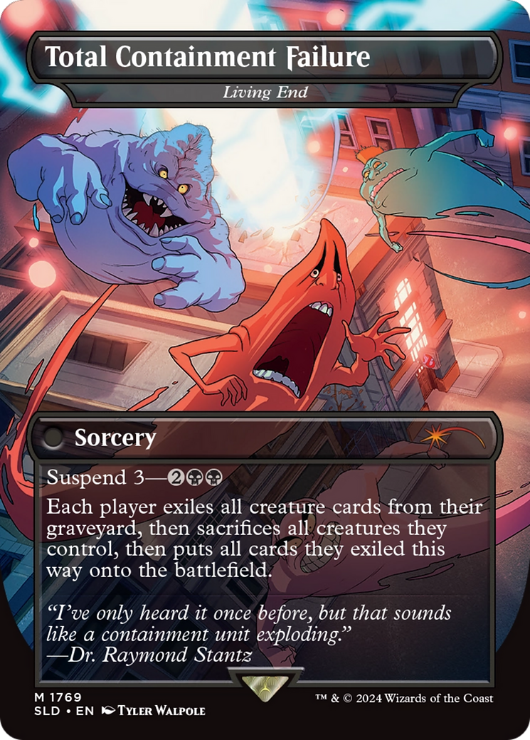 Total Containment Failure - Living End (SLD-1769)  - Secret Lair Drop / Total Containment Failure (Borderless)