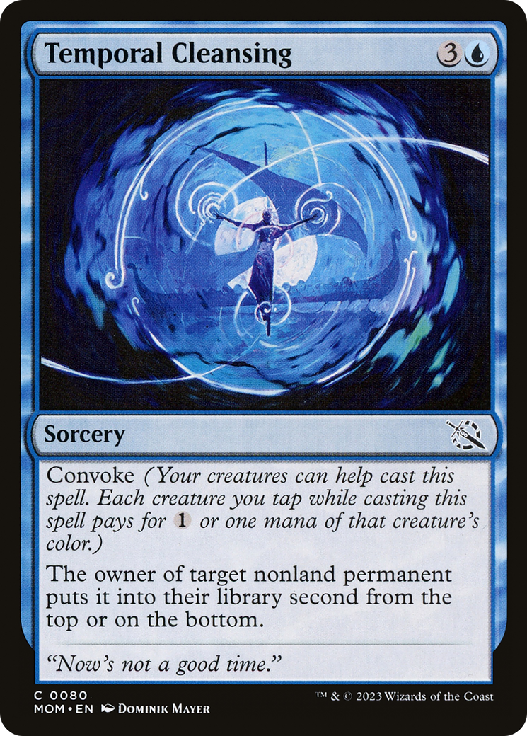 Temporal Cleansing (MOM-080)  Foil - March of the Machine