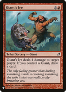 Giant's Ire (LIST-LRW-170)  - The List